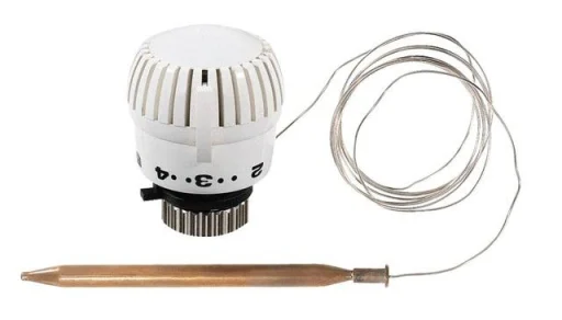 Føler T/Honeywell termostat, med termohoved til beholder.