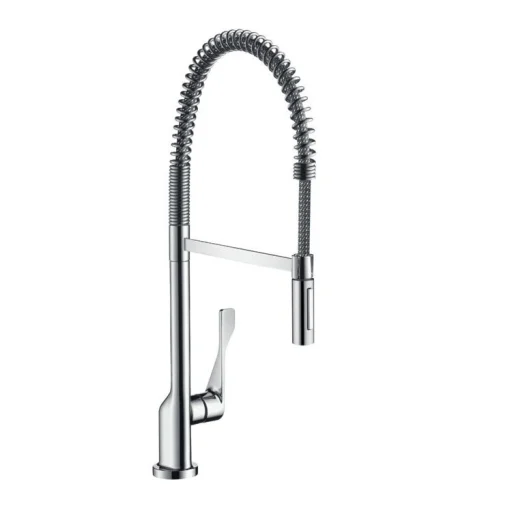 Axor Citterio Semi-Pro køkkenarmatur, stål-optik