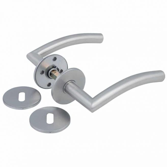 Jasa Dørgreb L-form 19mm - skarp hj. bue op - 10018