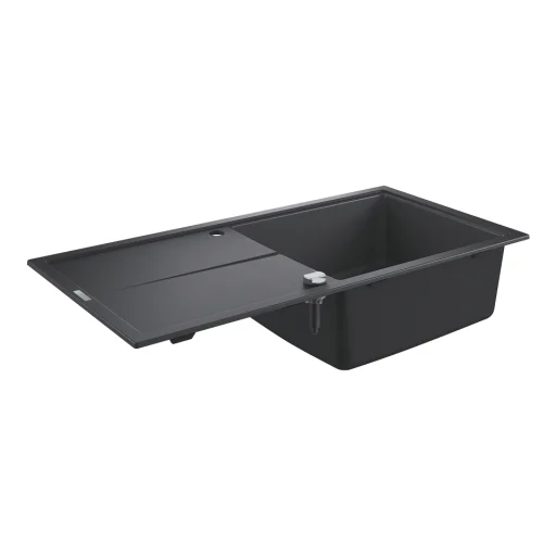 Grohe K400 kompositvask, 100x50, sort granit
