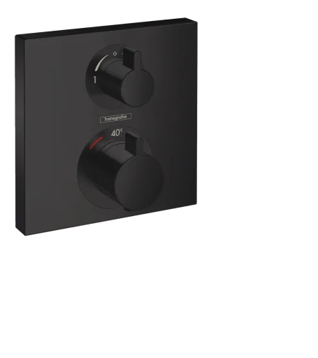Hansgrohe Ecostat Square brusebatteri t/indbygning m/omskifter, matsort