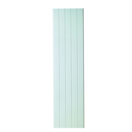 Huntonit Væg SKYGGE profil - Hvid - 11x600x2740 fer & not 2 sider