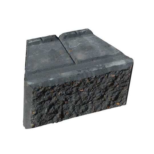 RBR Lock Block - 30x17,5x15 - Koks - Knæk Støttemur