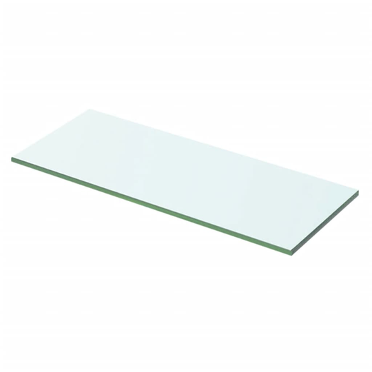 vidaXl hylde glaspanel klar 50x15 cm