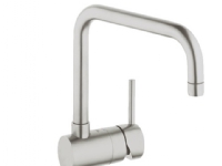 GROHE Minta, Rustfrit stål, Dørgreb, Enkelt, Keramisk, 4,6 cm, 360° -