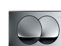 Geberit Delta20 betjeningsplade, blank forkr