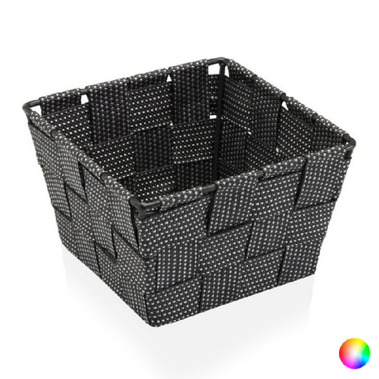 Kurv Tekstil (14 x 9 x 14 cm) Grå