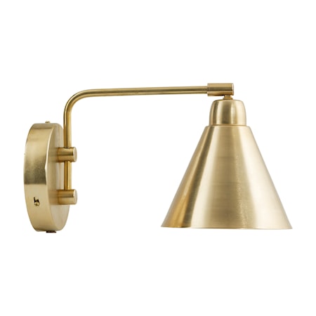 Game Væglampe Messing/Hvid 20 cm