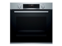 Bosch Serie | 6 HBA5360S0 - Ovn - til indbygning - niche - bredde: 56 cm - dybde: 55 cm - højde: 58.5 cm - med selv-rengøring - Klasse A - rustfrit stål