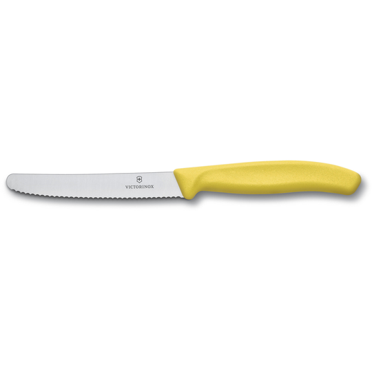 Victorinox Tomat- og pølsekniv 11 cm, gul