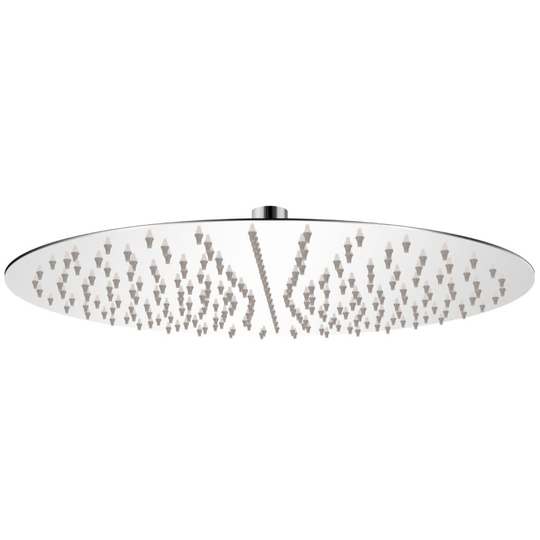 vidaXL Brusehoved rustfrit stål 40 cm rund