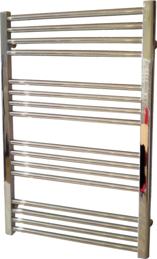 Kriss Space håndklædetørrer t/Central-/Fjernvarme 860x500 mm, krom