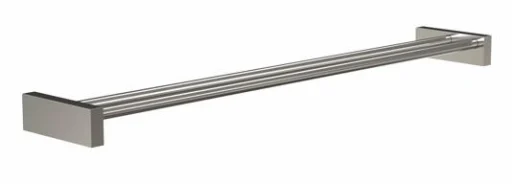Frost Quadra Dobbelt Håndklædestang 600 mm, Rustfrit stål