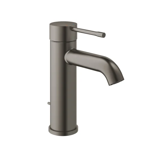 Grohe Essence S-Size håndvaskarmatur m/bundventil, børstet hard graphite