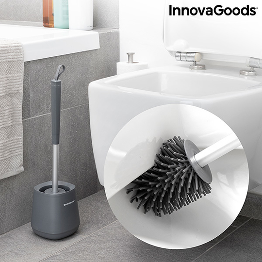 Gummi toiletbørste Kleanu InnovaGoods