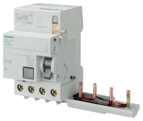 RC PFI-blok til 5SY 40A, 4P, 300mA, selektiv, Type A