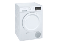 Siemens iQ300 iSensoric WT43H07LDN 7 kg iSensoric varmepumpetumbler med Outdoor-program og 40-minutters lynprogram