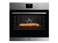Electrolux FLEX SurroundCook 600 EOF3C50TX - Ovn - til indbygning - niche - bredde: 56 cm - dybde: 55 cm - højde: 60 cm - med selv-rengøring - Klasse A+ - rustfrit stål