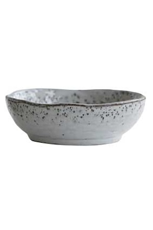 Skål Rustic Grå/Blå D:14 cm H:4,5 cm